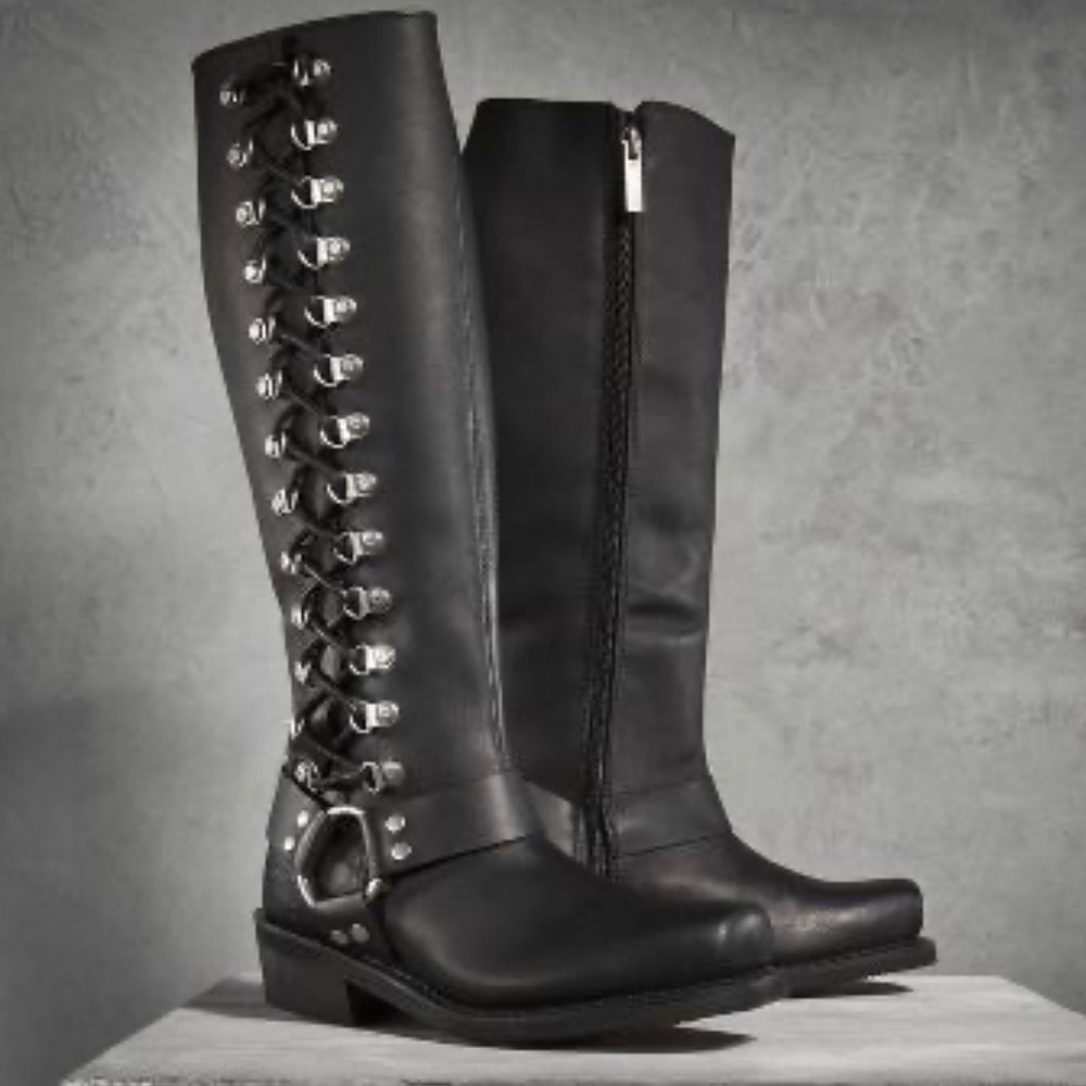 Like New Harley-Davidson Romy High Cut Boot Size 7.5